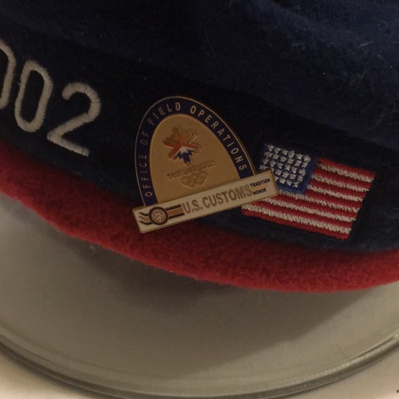Olympic Hat 2002 Salt Lake City & 8 Olympic Pins Awesome Treasure from that era - Picture 2 of 8